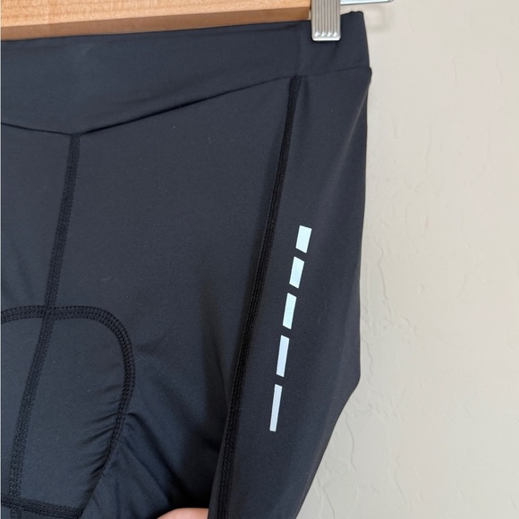Naviskin Padded Cycling Bike Capris Black Stretch Legging Short Women’s Medium - Picture 4 of 12